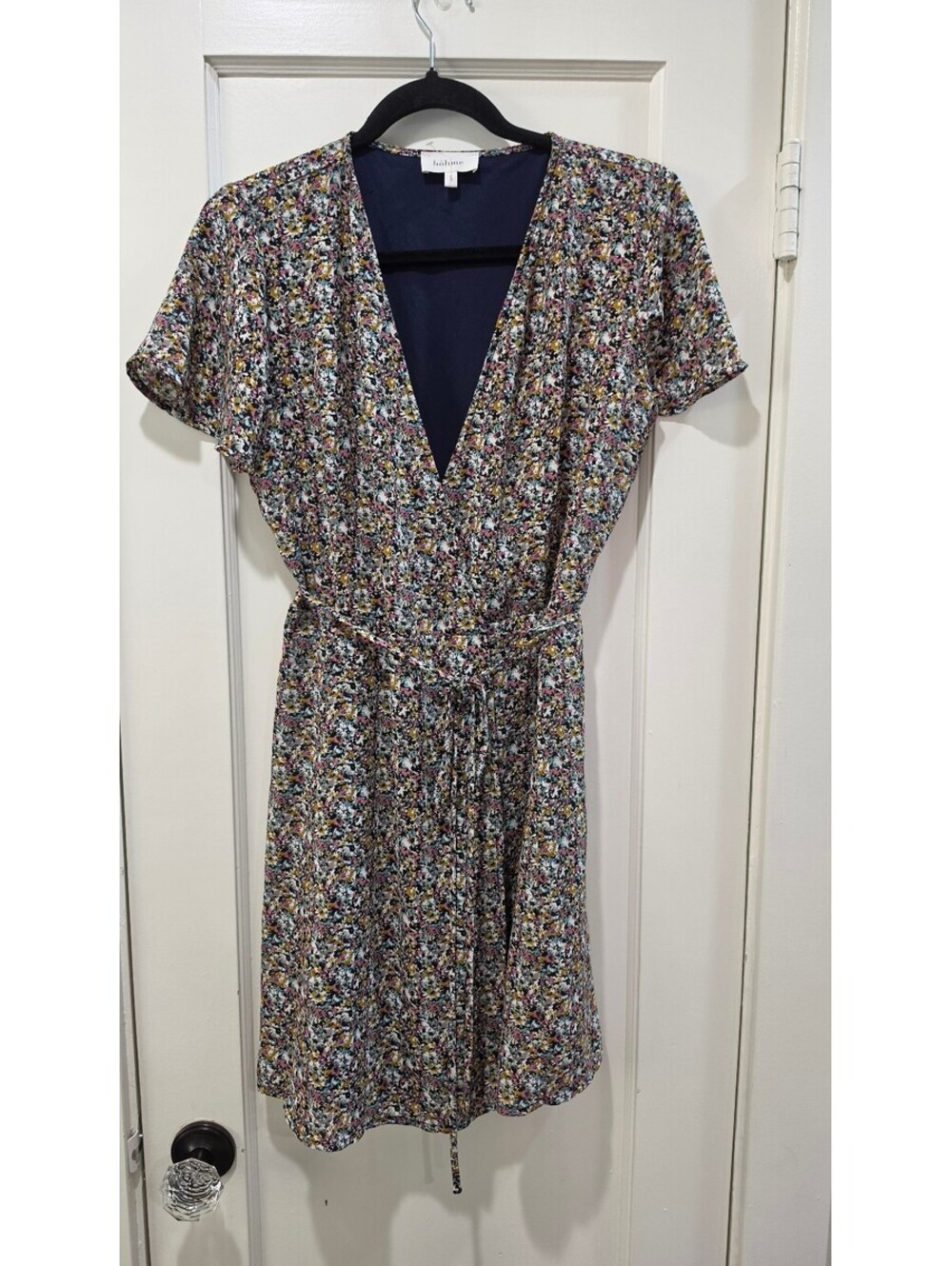 Bohme Floral Wrap Dress Size Small